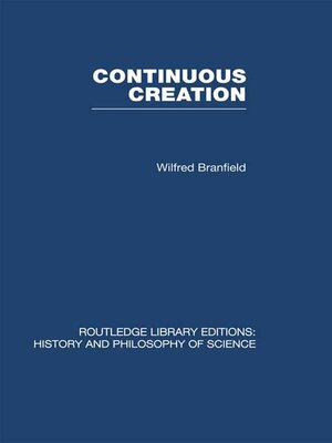 cover image of Continuous Creation